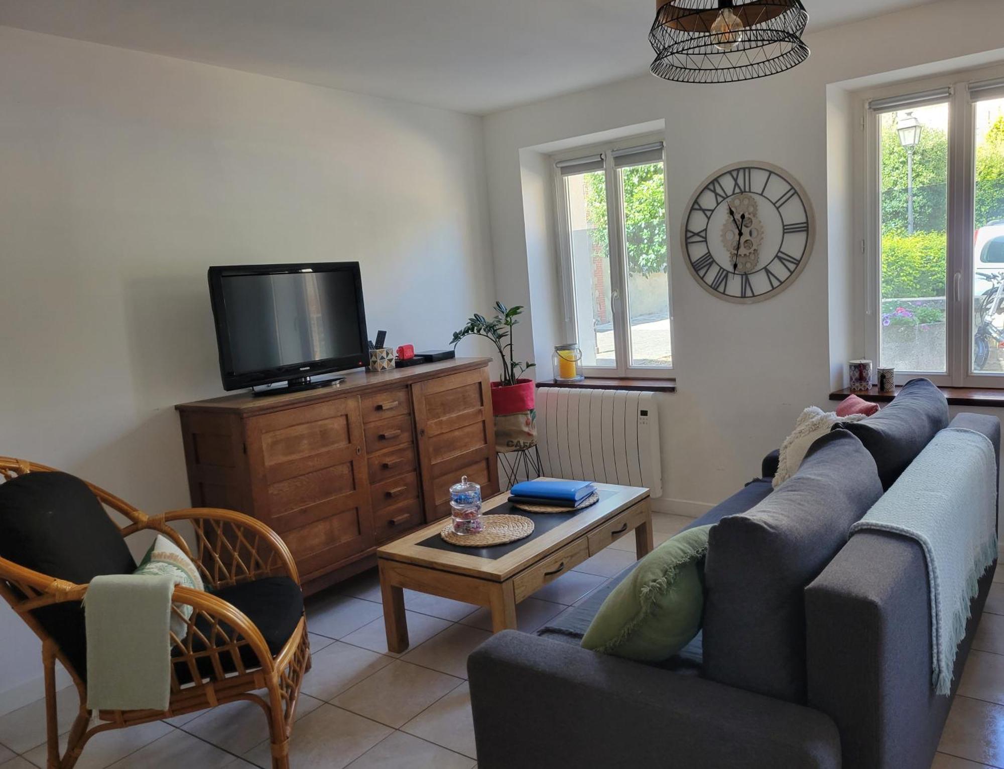 Appartement Avec Terrasse Gaillon Exterior foto